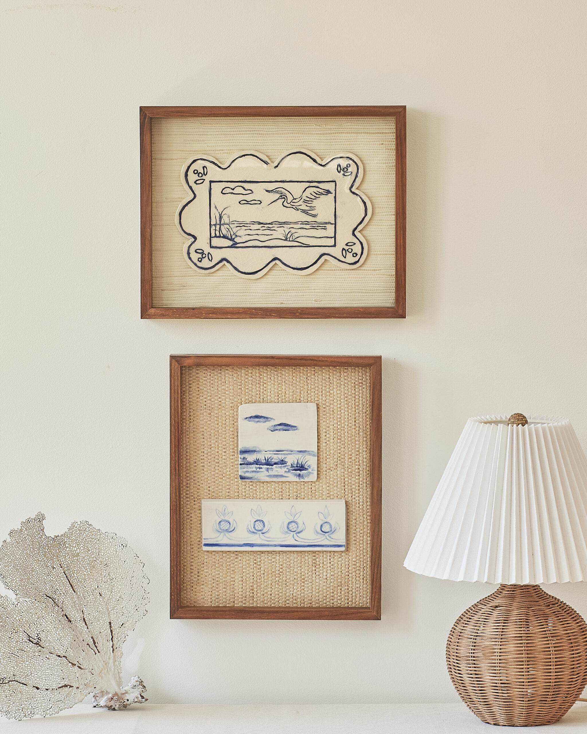 FolkandTide MarshandBloom Tile Art GroupVignette Zsuzsi Winn Studio