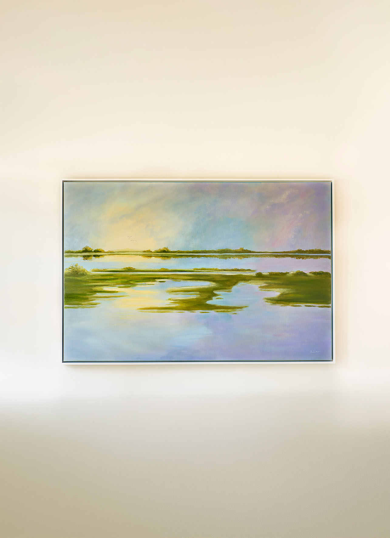 Where the Marsh Breaths x oil Zsuzsi Winn Studio main
